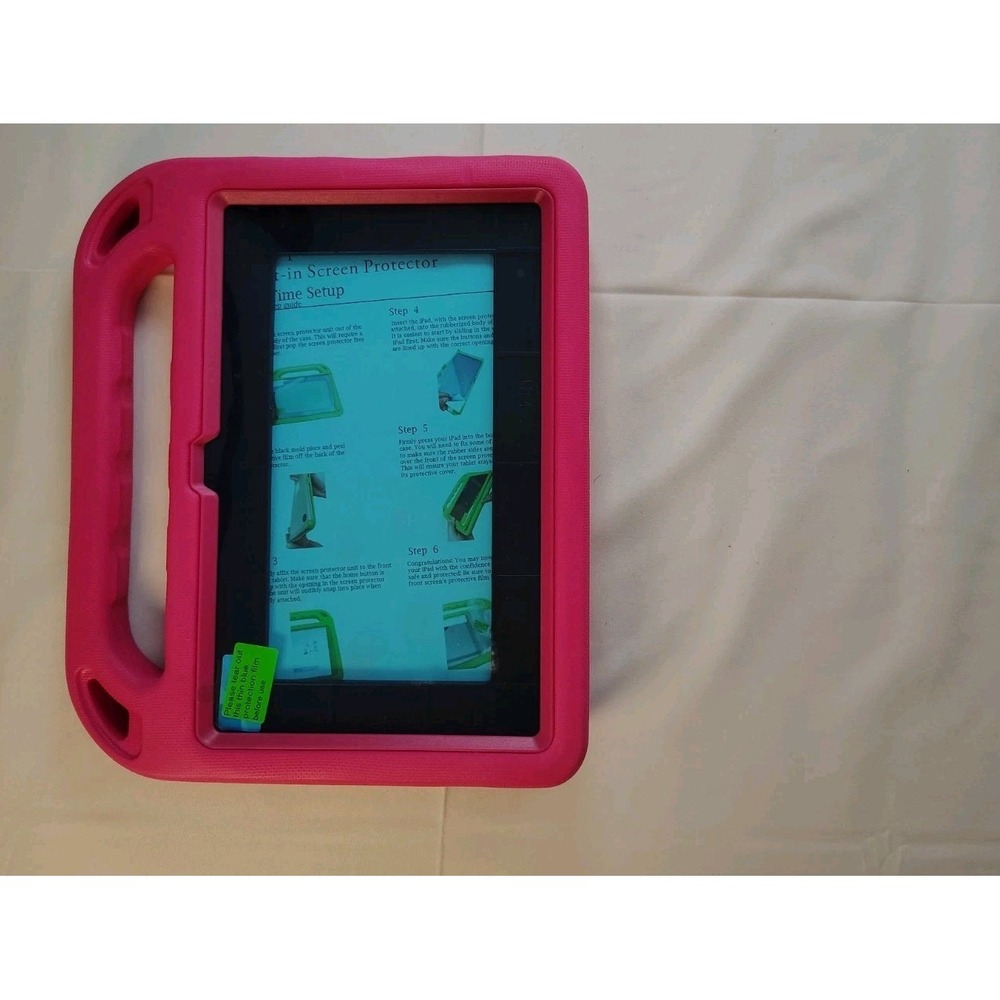 Pink 10 Inch Tablet Holder With Stand‎